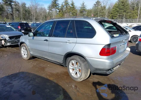 2001 BMW X5 3.0 from USA, damaged, VIN WBAFA53531LP23804